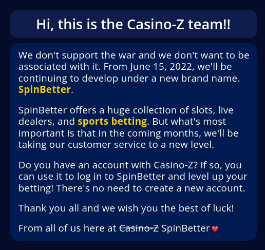 casino z new brandname
