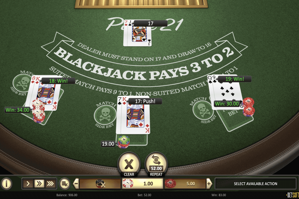 pirate 21 blackjack betsoft 